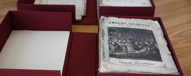 Boîtes de conservation pour une collection particulière