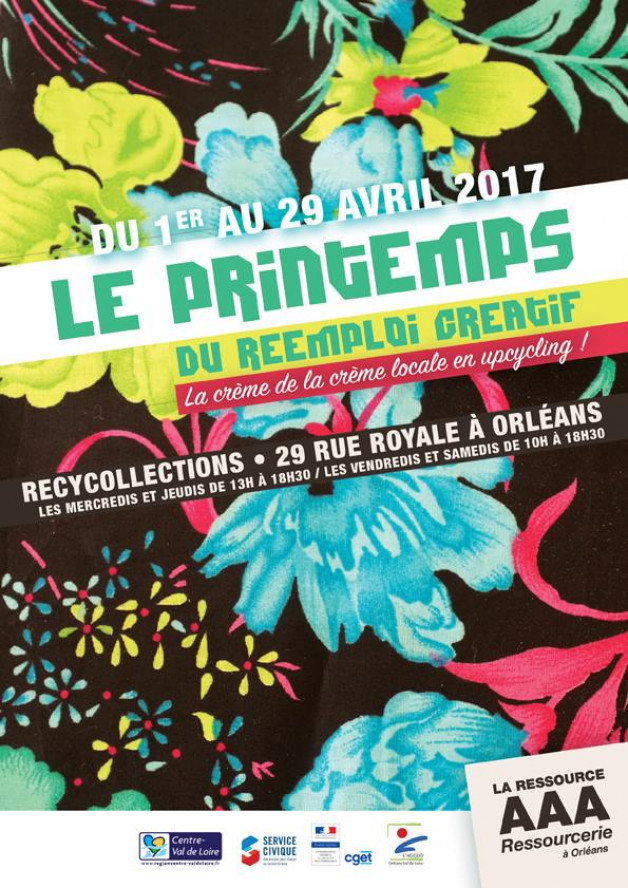 Exposition chez Recycollections du 1er au 29 avril 2017