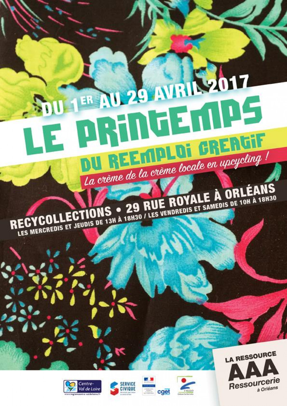 Exposition chez Recycollections du 1er au 29 avril 2017