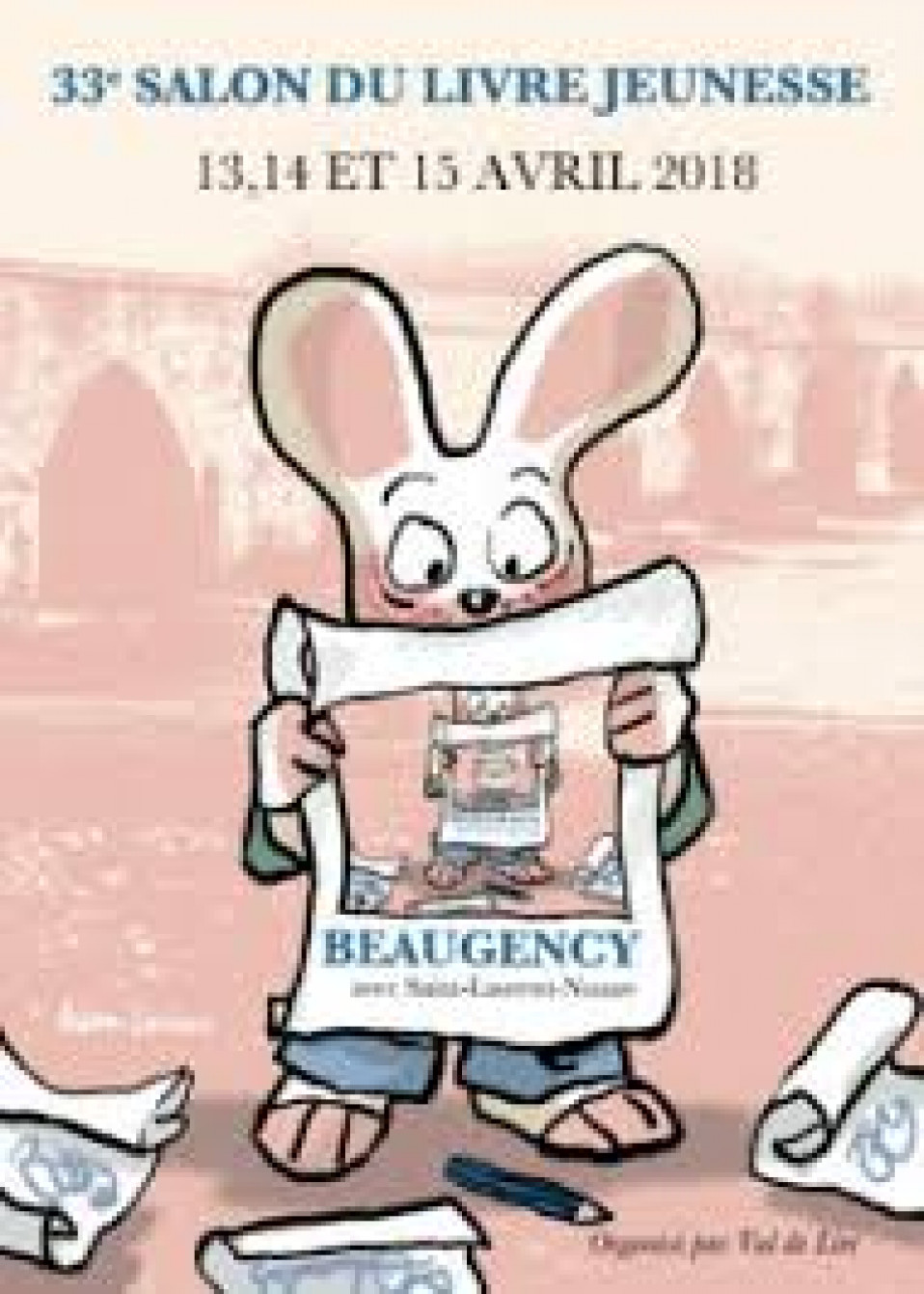 Salon du livre jeunesse de Beaugency du vendredi 13 au dimanche 15 avril 2018